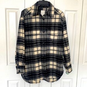 H&M oversized trucker jacket